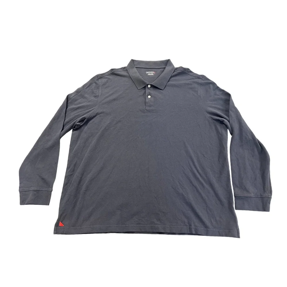 Untuckit Avignon Polo Shirt Mens‎ 3XL Navy Blue Pima Cotton Tennis Resort Wear